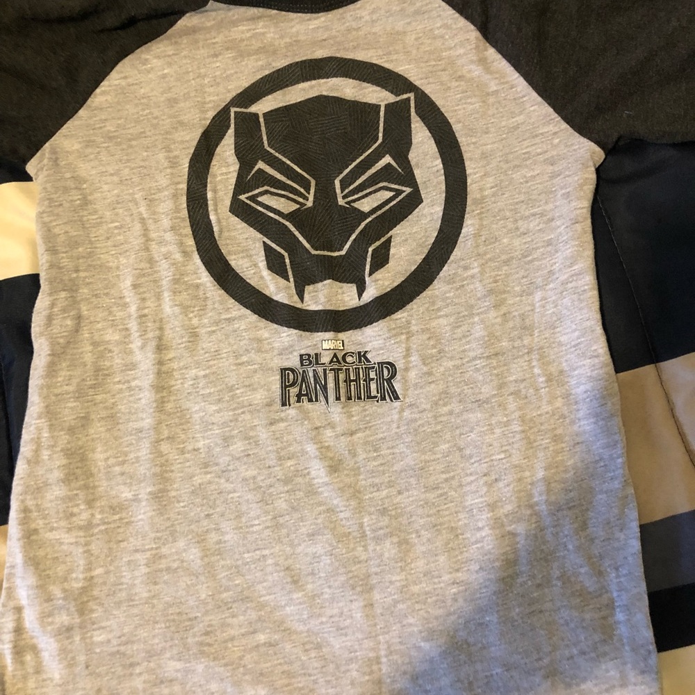 Blank panther shirt